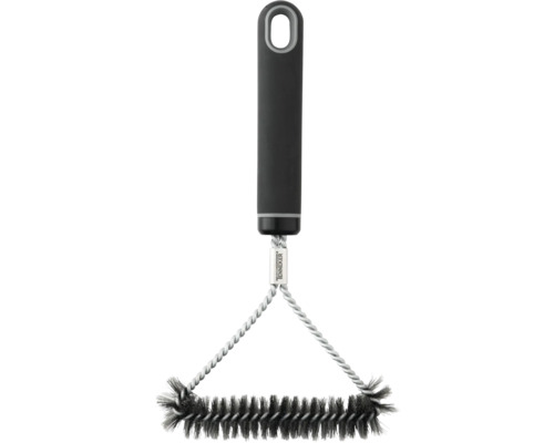 Perie de grătar cu peri și mâner