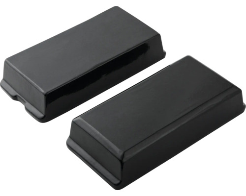 Două cutii de joncțiune dreptunghiulare din plastic