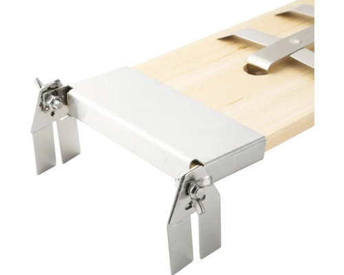 Feronerie metalică pentru pat cu șipcă din lemn