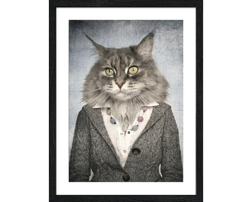Tablou înrămat Animal-People I 33x43 cm
