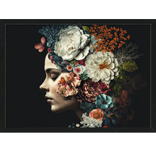 Tablou înrămat Flowers On Her Head II 73x53 cm