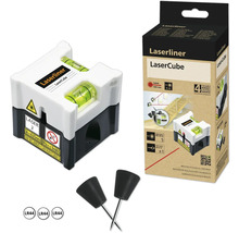 Laserliner LaserCube cu accesorii și ambalaj