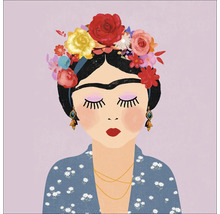 Panou decorativ Frida Kahlo II 30x30 cm
