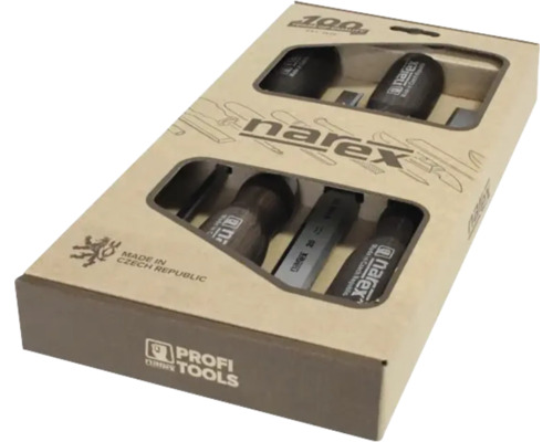 Set dălți plate manuale Narex 8-32mm, 4 piese