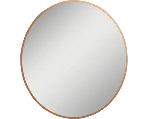 Oglindă baie cu LED Jungborn ROUND Ø60 cm rose gold buc