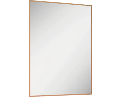 Oglindă baie cu LED Jungborn SQUARE 60x80 cm rose gold