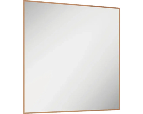 Oglindă baie cu LED Jungborn SQUARE 80x80 cm rose gold