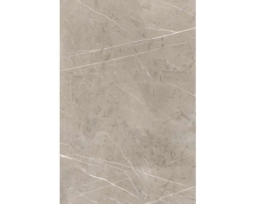 Panou decorativ SPC impermeabil Rocko Marble, 123x280 cm, SPC, decor marmură bej