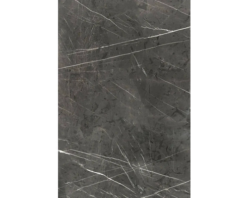 Panou decorativ pentru duş Rocko Marble, 123x280 cm, SPC, decor marmură gri