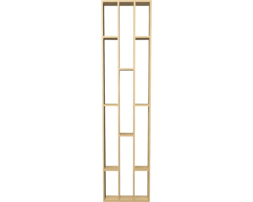 Raft din lemn cu mai multe compartimente