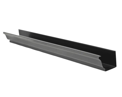 Jgheab Novatik Quadra Ø 87 mm 2 m gri RAL 7016 Canal de scurgere metalic