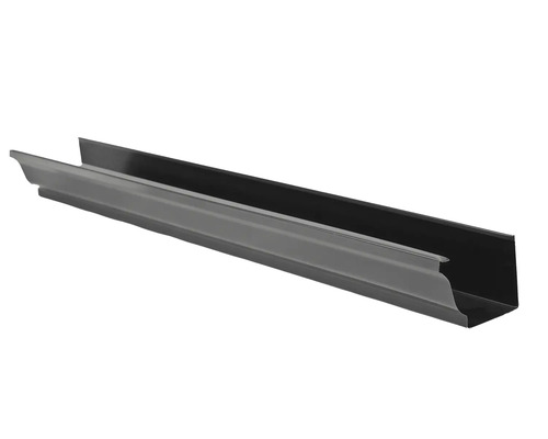 Jgheab Novatik Quadra Ø 87 mm 4 m gri RAL 7016 Canal de scurgere din metal