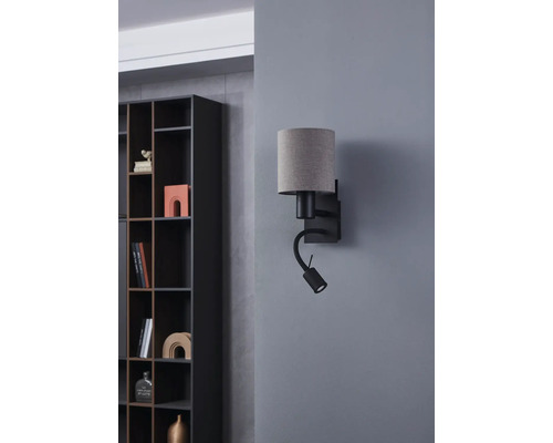 Lumină de perete cu lampă de citit pentru montare pe perete