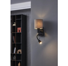 Lumină de perete cu lampă de citit pentru montare pe perete