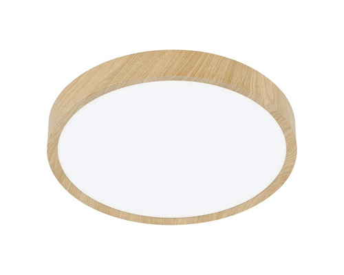 Plafonieră cu LED integrat Musurita 14,6W 1600 lumeni, protecție la umiditate IP44, alb/maro Plafonieră cu LED integrat Musurita 14,6W 1600 lumeni, protecție la umiditate IP44, alb/maro