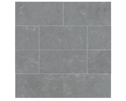 Faianță gri cu suprafață mată și aspect de piatră