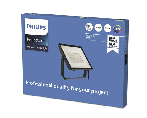 Reflector LED de exterior Philips ProjectLine în ambalajul produsului