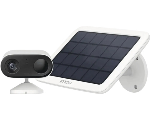 Cameră de supraveghere cu panou solar