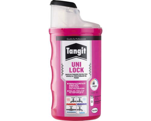 Etanșant Tangit Uni-Lock pentru țevi de apă și gaz, 160 m Tangit Uni-Lock fir etanșare filet cutie