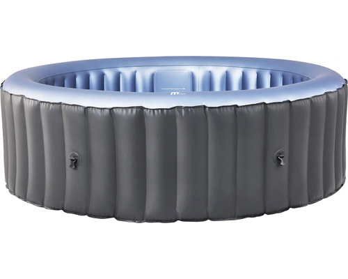 Jacuzzi gonflabil MSPA Comfort Bergen pentru 4 persoane PVC Ø 180 cm H 70 cm capacitate 700 l negru/albastru