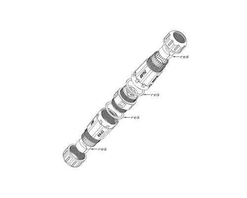 Conector multiplu pentru conectarea cablurilor