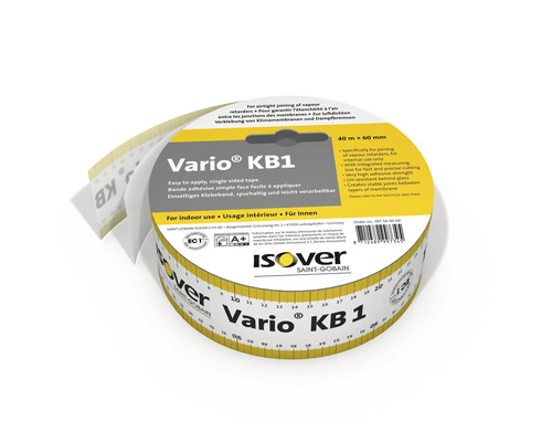 Bandă adezivă Isover Vario KB1 60 mm 40 m Bandă adezivă Isover Vario KB1 60 mm 40 m