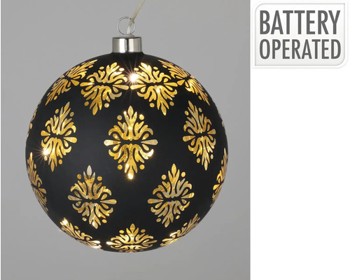 Glob decorativ cu baterii și model