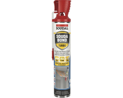 Adeziv poliuretanic SOUDAL Easy Soudabond Turbo manual 750 ml