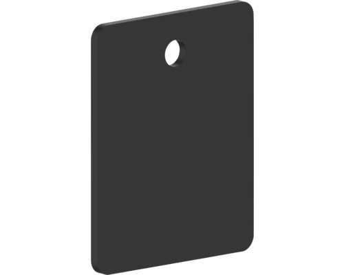 Placă dreptunghiulară din sticlă acrilică cu gaură