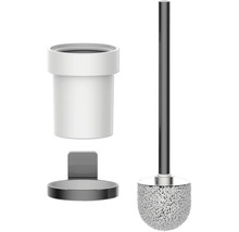 Set perie WC cu recipient și suport