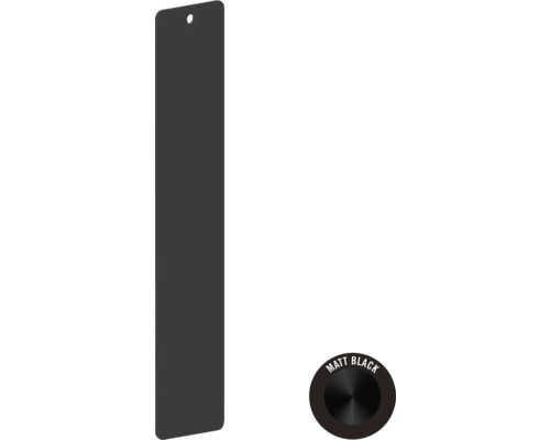 Placă de acționare WC negru mat