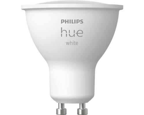 Bec LED variabil Philips Hue GU10 4,2W 400 lumeni, Bluetooth