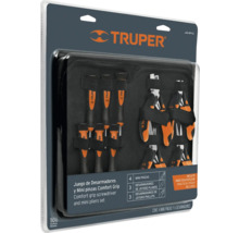 Set șurubelnițe și mini-clești Truper în ambalaj blister