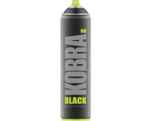 Vopsea spray Kobra Big Black 600 ml