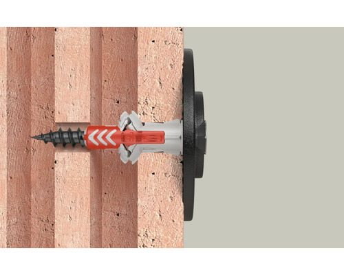 Element de fixare cu șurub într-un perete