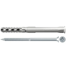 Dibluri nailon cu șurub Fischer SXR 6x60mm PZ2 nailon, pachet 50 buc.