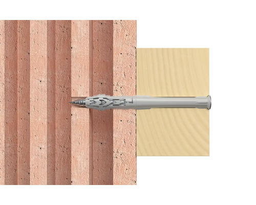 Diblu de montaj direct pentru zidărie și lemn