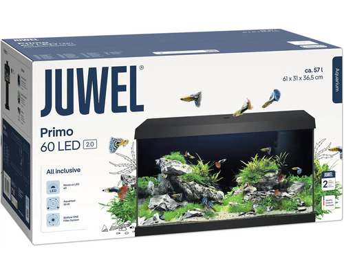 Set complet acvariu Juwel Primo 60 LED în cutie