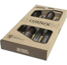 Set dălți plate manuale Narex 6-26mm, 4 piese