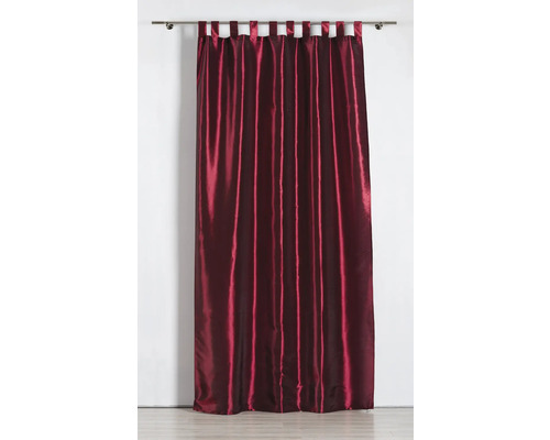 Draperie cu bride Royal bordo 140x245 cm