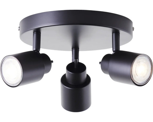 Lumină de plafon cu trei spoturi