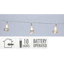 Șir luminos cu baterii cu zece lumini pentru interior