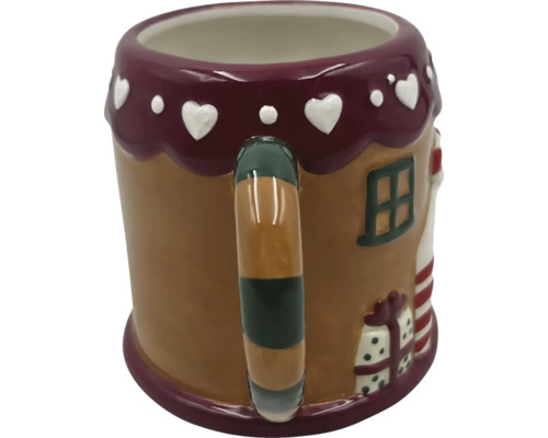 Cană decorativă în formă de turtă dulce