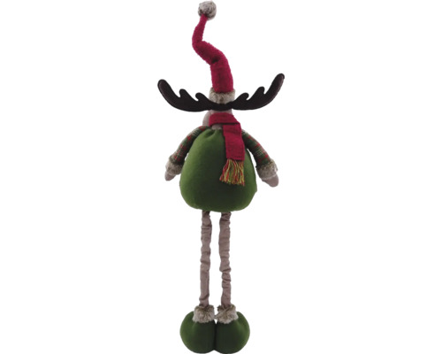 Elan decorativ cu căciulă și fular ca decorațiune de Crăciun