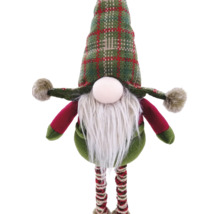 Decoratiune de Craciun, gnom cu caciula si barba