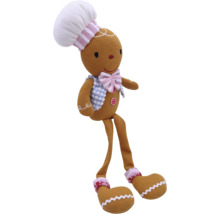 Păpușă om de turtă dulce cu bonetă de bucătar