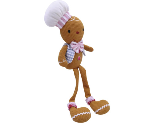 Păpușă om de turtă dulce cu bonetă de bucătar