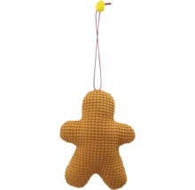 Omuleț de turtă dulce din material textil cu suspensie