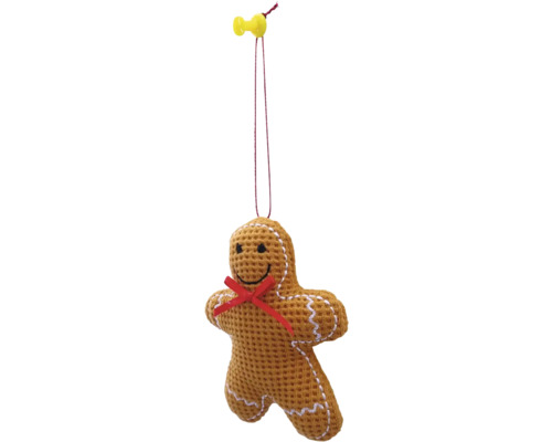 Omuleț de turtă dulce ca decorațiune pentru bradul de Crăciun de agățat