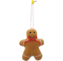 Om de turtă dulce ca decorațiune de Crăciun de agățat